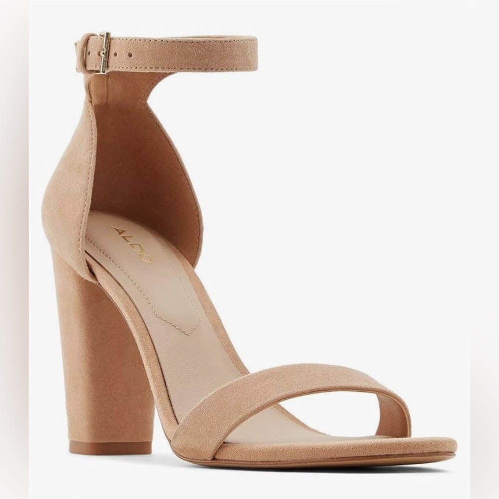 Aldo Jerayclya Ankle Strap Block Heel Sandals
